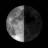 Waning Crescent, Moon at 23 days in cycle Waning Crescent, Moon at 23 days in cycle